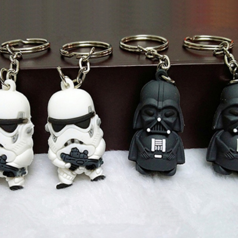 Star Wars Stormtrooper Darth Vader Keychains